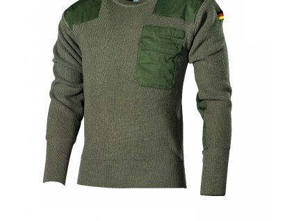 Vojenský sveter - pulóver BW Acryl Mil-Tec - oliv