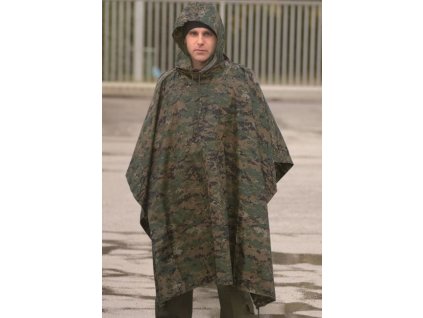 eng pm Digital Woodland RIPSTOP WET WEATHER PONCHO 2757 2