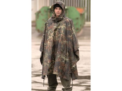 eng pl Flecktarn RIPSTOP WET WEATHER PONCHO 2751 2