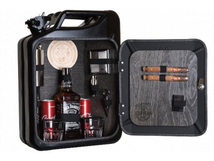 hero 84390 The Jerry Can Bar Spirit of the Real Man original gift for man geshenk fur mann darcek pre muza 800px Black open front 1 unsmushed