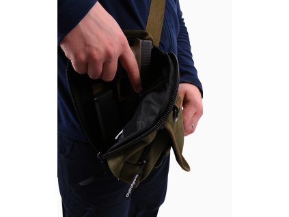 Kapsa na skryté nosenie zbrane OLIVA (veľkosť Glock 17/19)