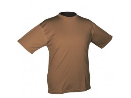 tactical t shirt quickdry dark coyote