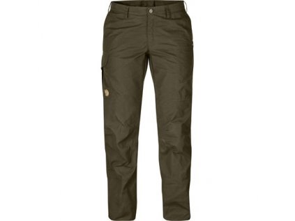 Dámské kalhoty Karla Trousers Fjällräven - Dark Olive