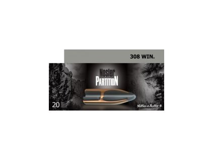 308 Win. Nosler Partition 11,7g