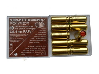 Nábojka Wadie Supra 9mm P.A.PV 120mg