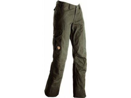 Dámské kalhoty Karla Winter Trousers Fjällraven - Dark Olive