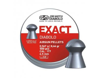 Diabolo JSB Exact 500 ks cal. 4,52 mm