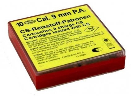 Nábojka Wadie 9mm P.A. CS 80mg