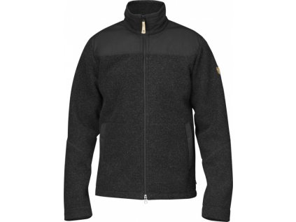 Fleecová bunda Barents Stormblocker Jacket Fjällräven - Dark Navy
