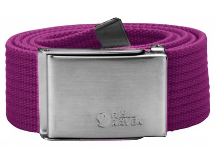 Pásek Canvas Belt Fjällräven - Fuxia