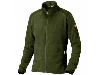 Fjällräven mikina Sten fleece-Dark olive