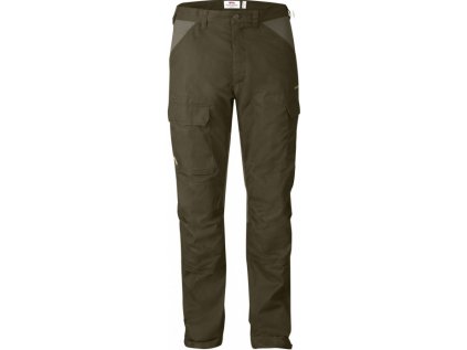 Kalhoty Drev Trousers Fjallraven dark olive