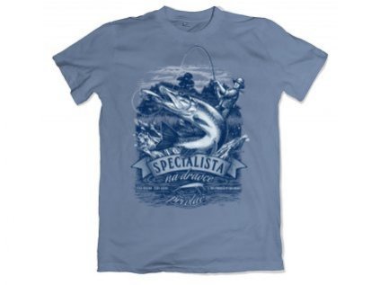 BB Rybářské tričko štika