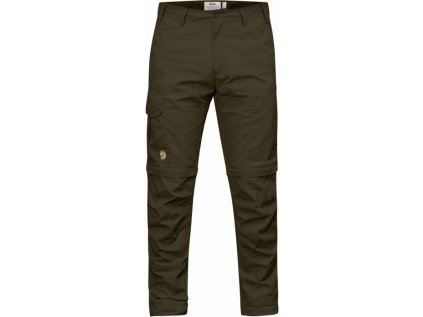 Kalhoty Karl Pro Zip-off Trousers - Dark Olive, velikost 52
