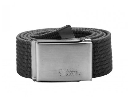 Pásek Canvas Belt Fjällräven - Dark grey