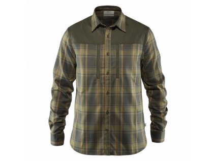 KOŠILE FJÄLLRÄVEN SINGI Pro Shirt LS M, barva Deep Forest, vel. XXL