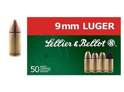 9mm Luger FMJ 8g