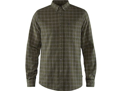 KOŠILE ÖVIK FLANEL SHIRT M DEEP FOREST vel. M