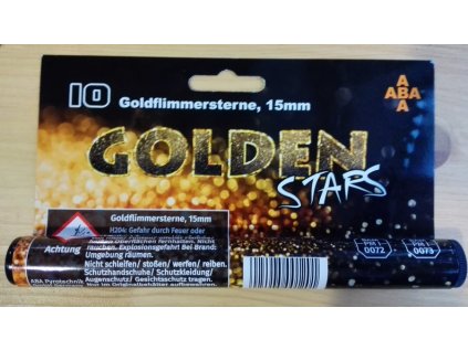 Světlice pro plynové zbraně Golden Stars - tuba 10 ks