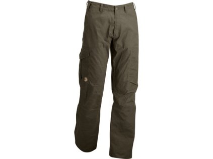 Kalhoty Karl Trousers Fjällräven - Dark Olive vel. 60