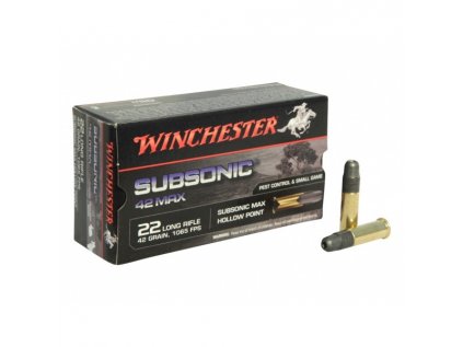 Winchester .22LR Subsonic HP Max 42gr