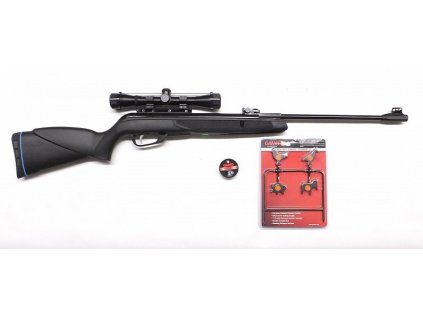Vzduchovka GAMO BLACK 1000 IGT 16J ráže 4,5mm SET + 4x32 puškohled