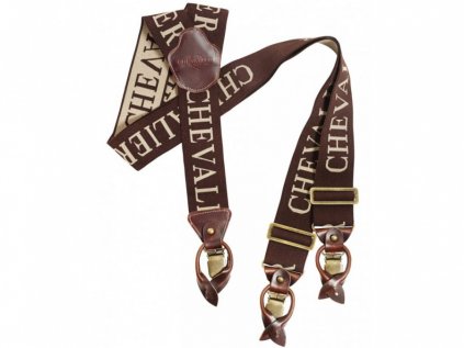 Chevelir Kšandy Chevalier Suspenders BrownBeige