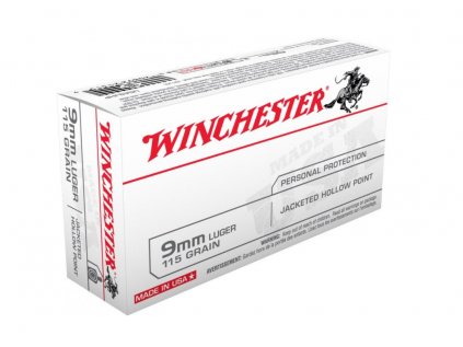 winchester 9mm luger jhp