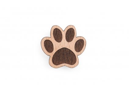 0 paw brooch