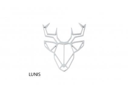 deer steel brooch lunis