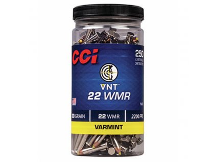 naboj kulovy cci varmint 22 wmr 30gr vnt polymer tip baleno po 250ks