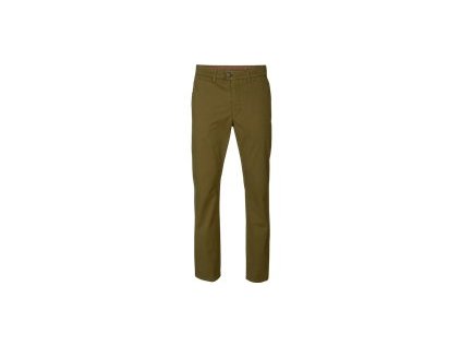 Kalhoty Härkila Norberg chinos Beech, barva: zelená, velikost: 56