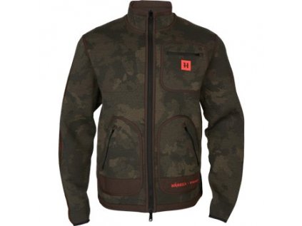 Bunda Härkila Kamko Pro Edition oboustranná, barva: zelená kamufláž, velikost: L