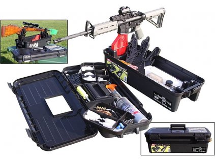 Centrum MTM Cases, Tactical, pro údržbu a čištění zbraní, především typu MSR-15, černé