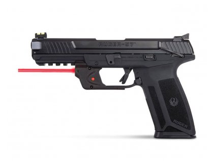 Laserový zaměřovač Viridian Weapon Tech, E Series, červený, pro pistole Ruger 5.7, černý