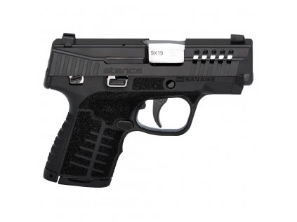 Pistole sam. Savage Arms, Model: STANCE MC9, Ráže: 9mm Luger, hl: 81mm, Tritia, černá