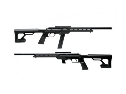 Malorážka sam. Savage Arms, Mod: 64 Precision FVNS-SR, Ráže: .22LR, hl: 16,5", černo/šedá