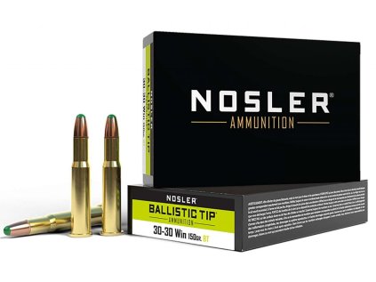 Náboj kulový Nosler, Ballistic Tip BT, .30-30 Win., 150GR (9,7g), Ballistic Tip