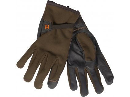 Rukavice Härkila Wildboar Pro, barva: zelená/hnědá, velikost: XL
