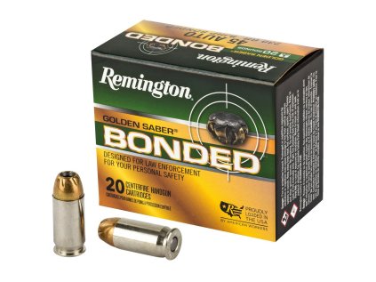 Náboj kulový Remington, Golden Sabre Bonded, .45 ACP, 230GR (14,9g), BJHP Bonded