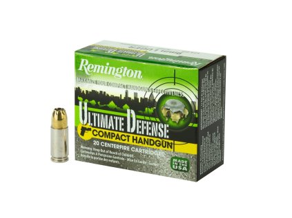 Náboj kulový Remington, Ultimate Defense, 9mm Luger, 124GR (8,0g), BJHP