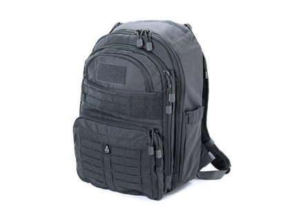 Taktický batoh UTG PRO, Overbound Pack, rozměr: 12"x6"x18", 600D Nylon, barva Gun Metal