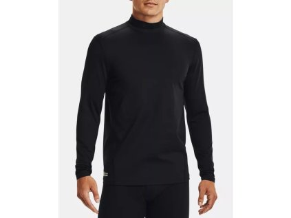 Tričko Under Armour Tac Mock CGI Base, barva: černá, velikost: L
