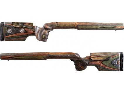 Pažba GRS Riflestocks, Hybrid, pro pušky Tikka T3/T3X, barva Green Mountain Camo