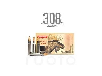 Náboj kulový Norma, Silencer, .308 Win., 170GR/ 11g, Tipstriker