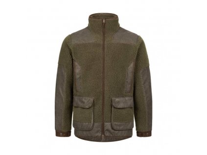 Lovecká bunda Blaser Sherpa fleece, barva: tmavě zelená, velikost: XL