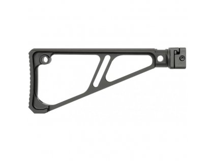 Sklopná pažba Midwest Industries, s modulem na Weaver/Picatinny, černá