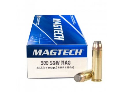 Náboj kulový Magtech, .500SW, 400GR, SJSP Flat