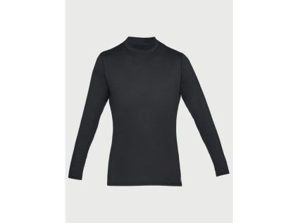 Tričko Under Armour, CG Mock Fitted, velikost: L, barva: černá