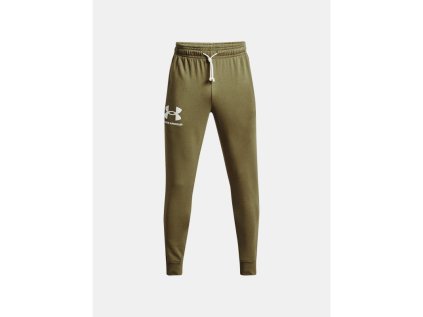 Tepláky Under Armour UA RIVAL TERRY JOGGER, velikost: L, barva: zelená